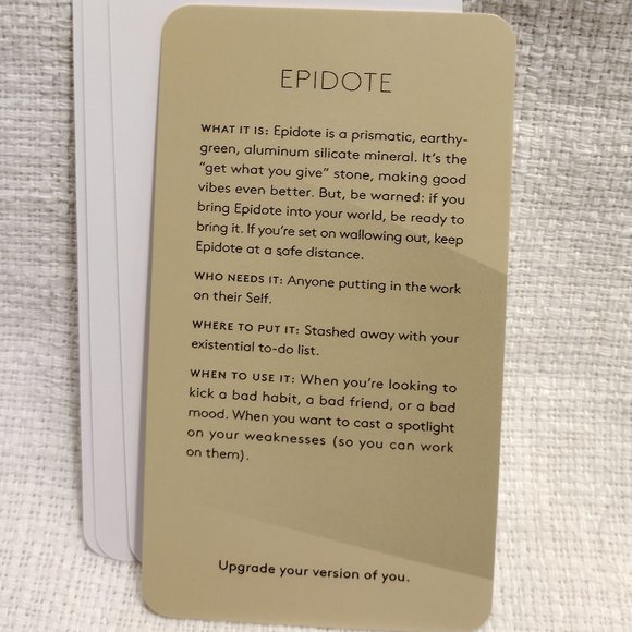 Crystals: The Stone Deck (pocket deck) - Picture 14 of 14